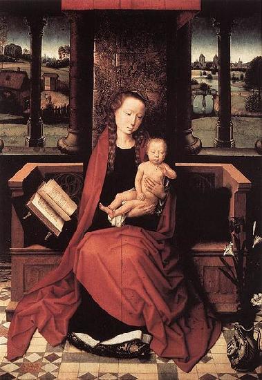 Hans Memling Virgin and Child Enthroned China oil painting art